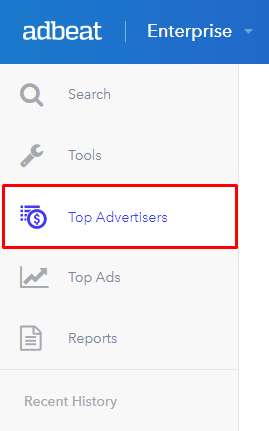 Adbeat Top Advertisers